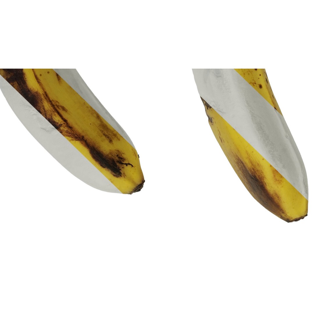 Banana 3D Model – Low Poly Texture with PBR Maps - View 8