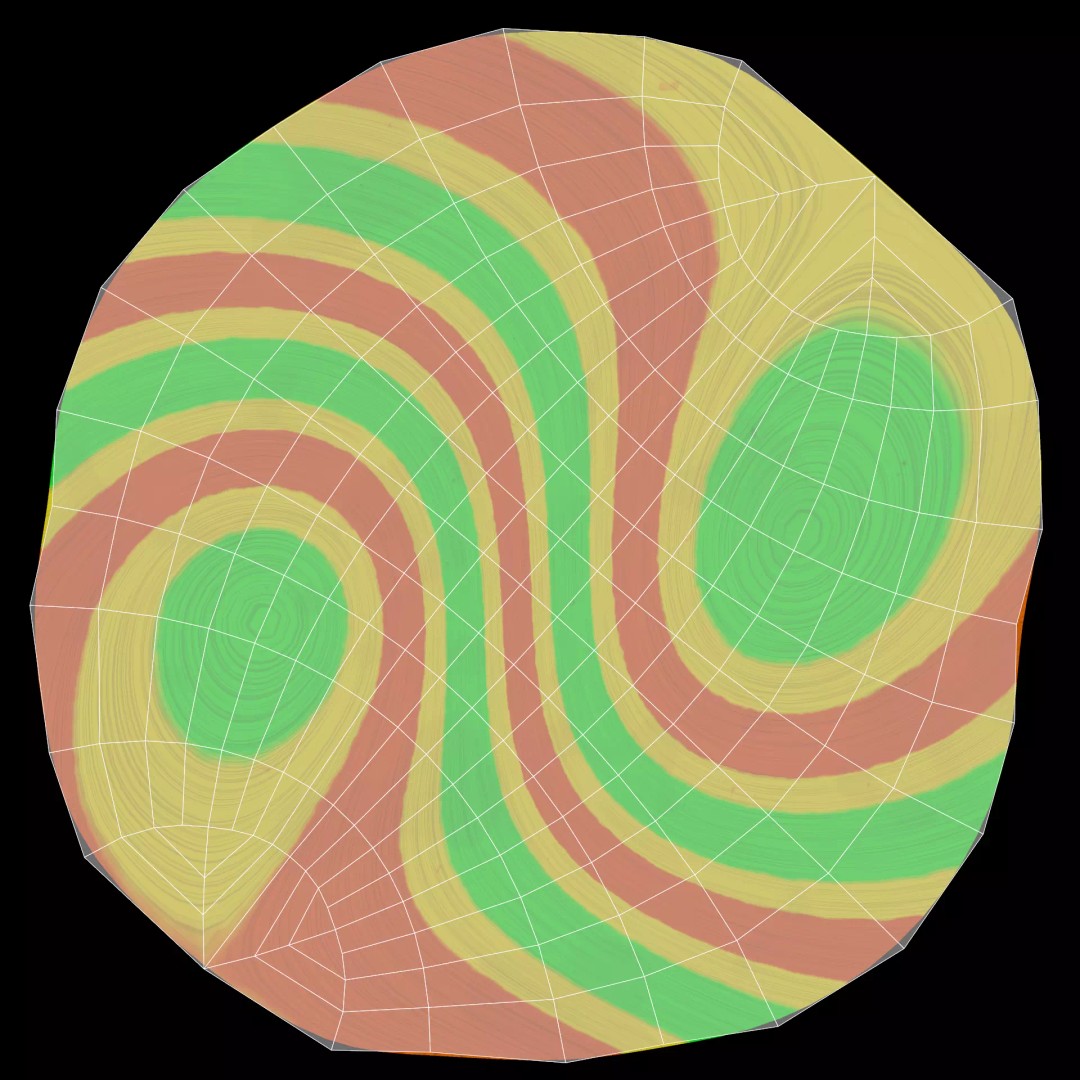 Easter Egg 3D Model – Low Poly Decorative Spring Asset, Blender - View 7