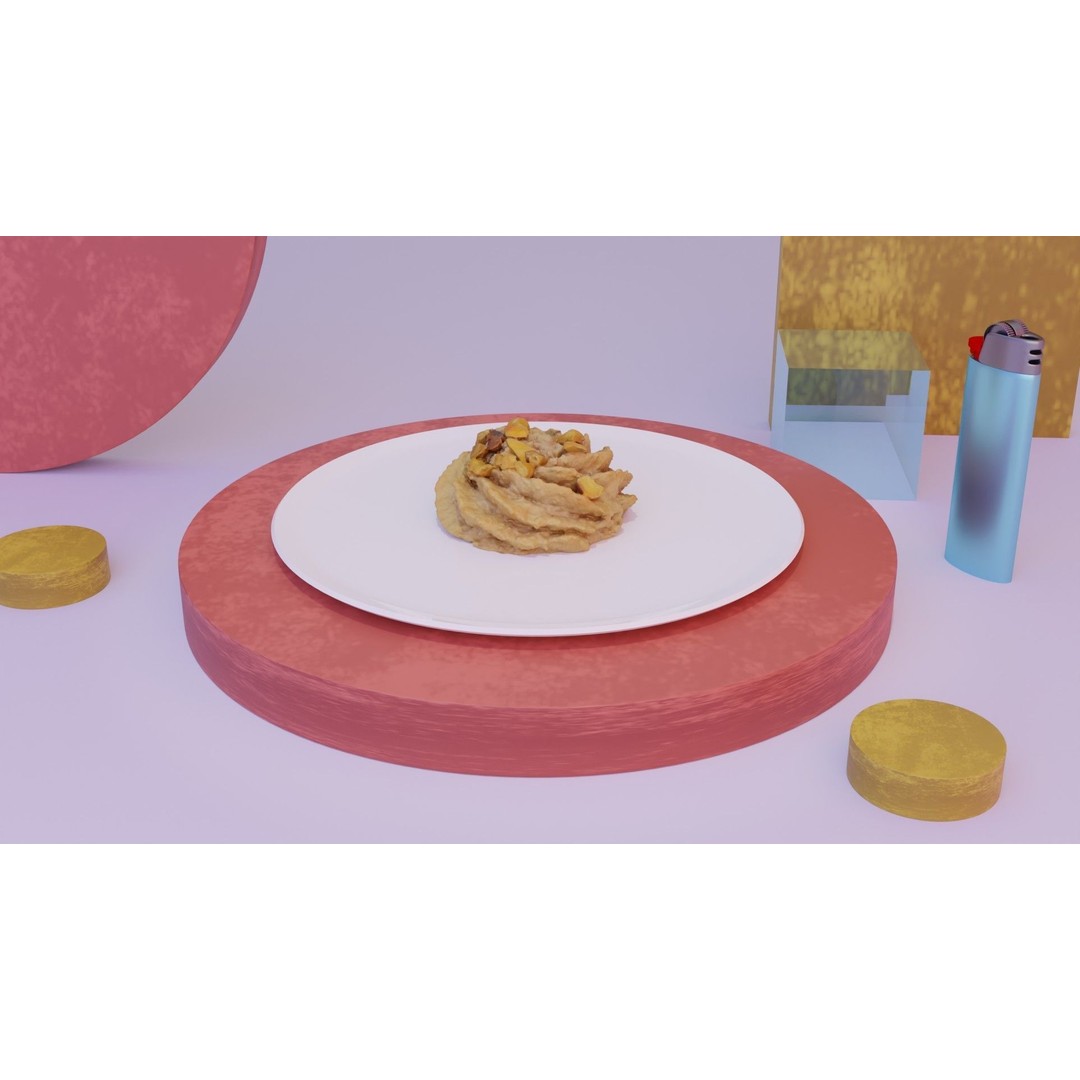 Pastry 3D Model – High Poly Photorealistic Bakery Asset, FBX, PBR - View 14