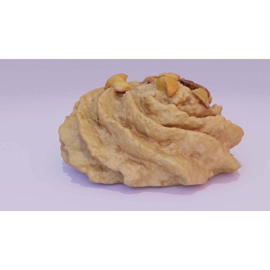 Pastry 3D Model – High Poly Photorealistic Bakery Asset, FBX, PBR - View 19