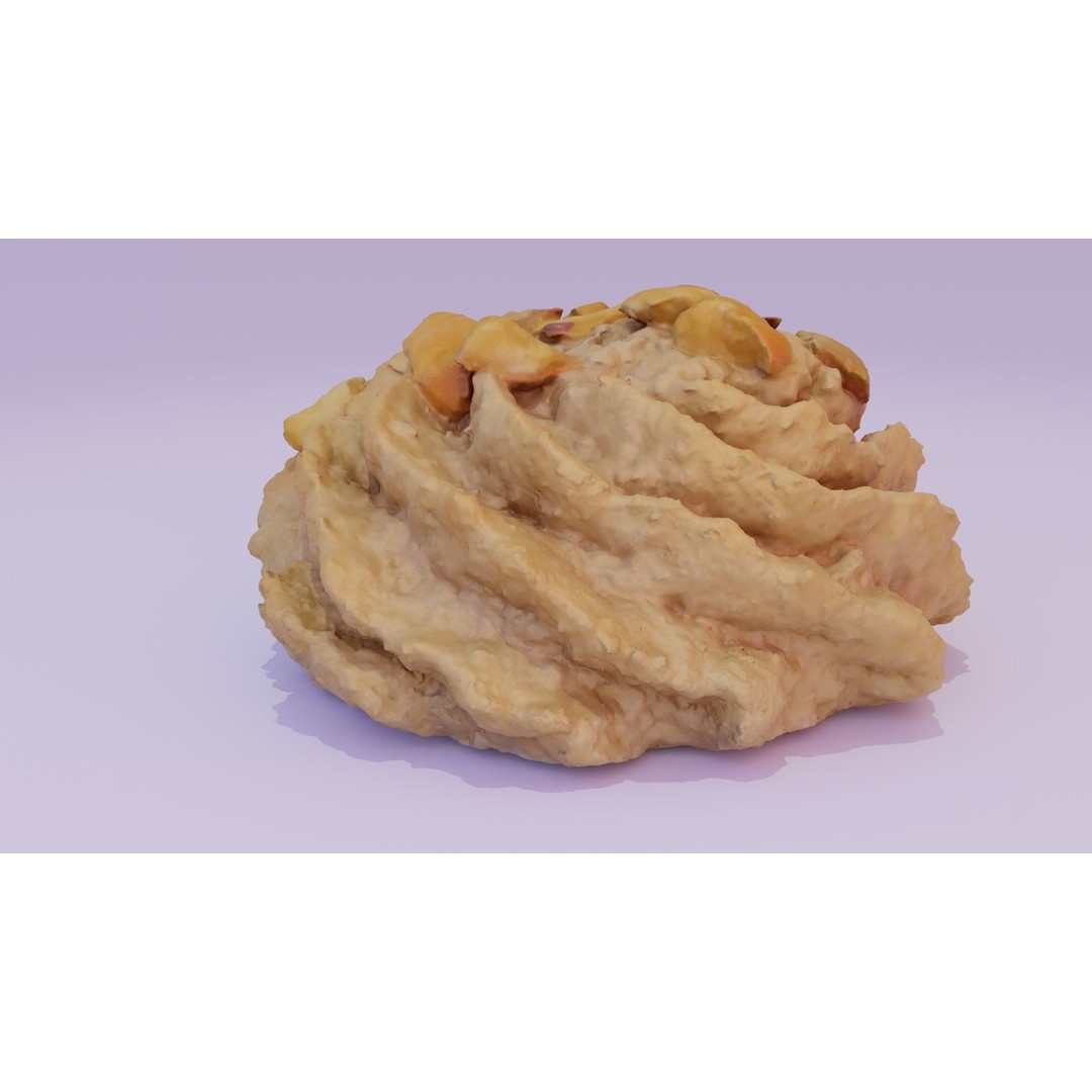 Pastry 3D Model – High Poly Photorealistic Bakery Asset, FBX, PBR - View 20