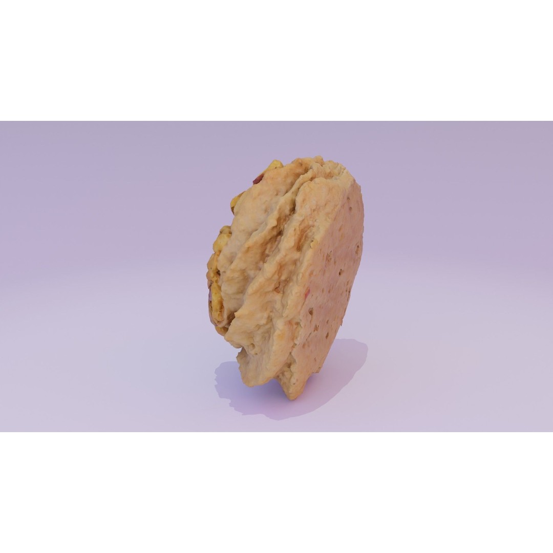 Pastry 3D Model – High Poly Photorealistic Bakery Asset, FBX, PBR - View 25