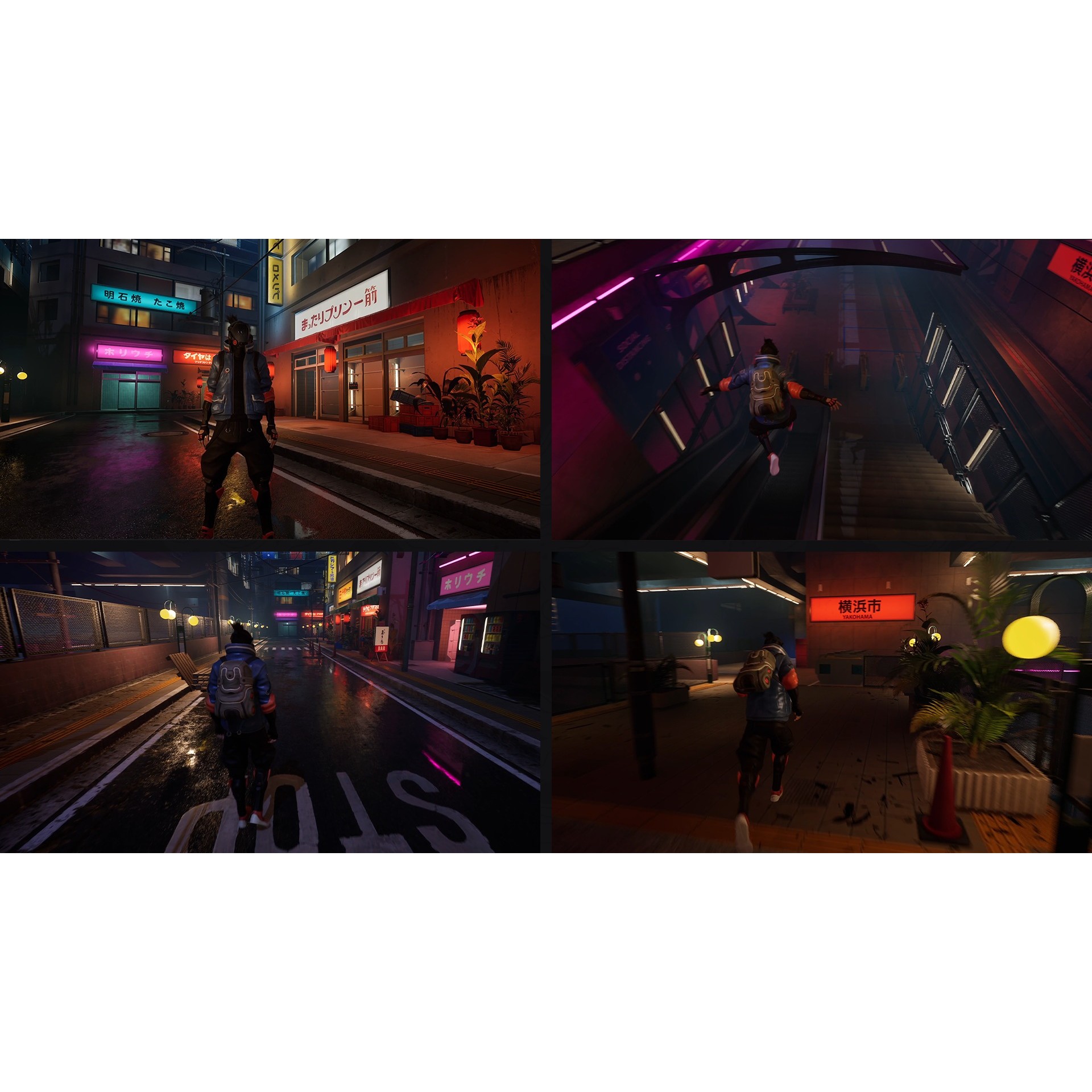Cyberpunk Street Fighter - Low-Poly Game-Ready 3D Model - View 17