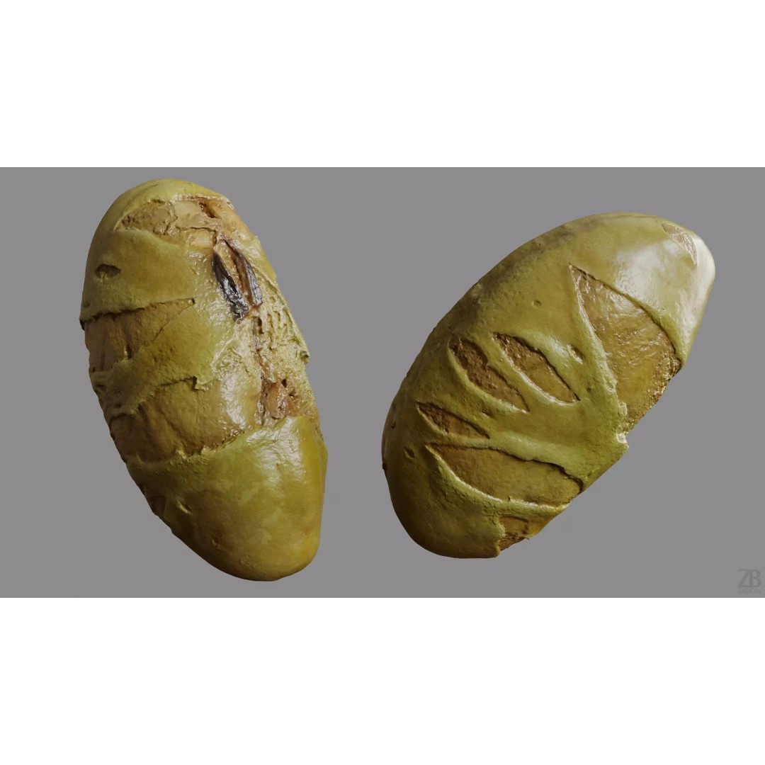 Edamame Bean 3D Model – Photorealistic Vegetable Asset, FBX