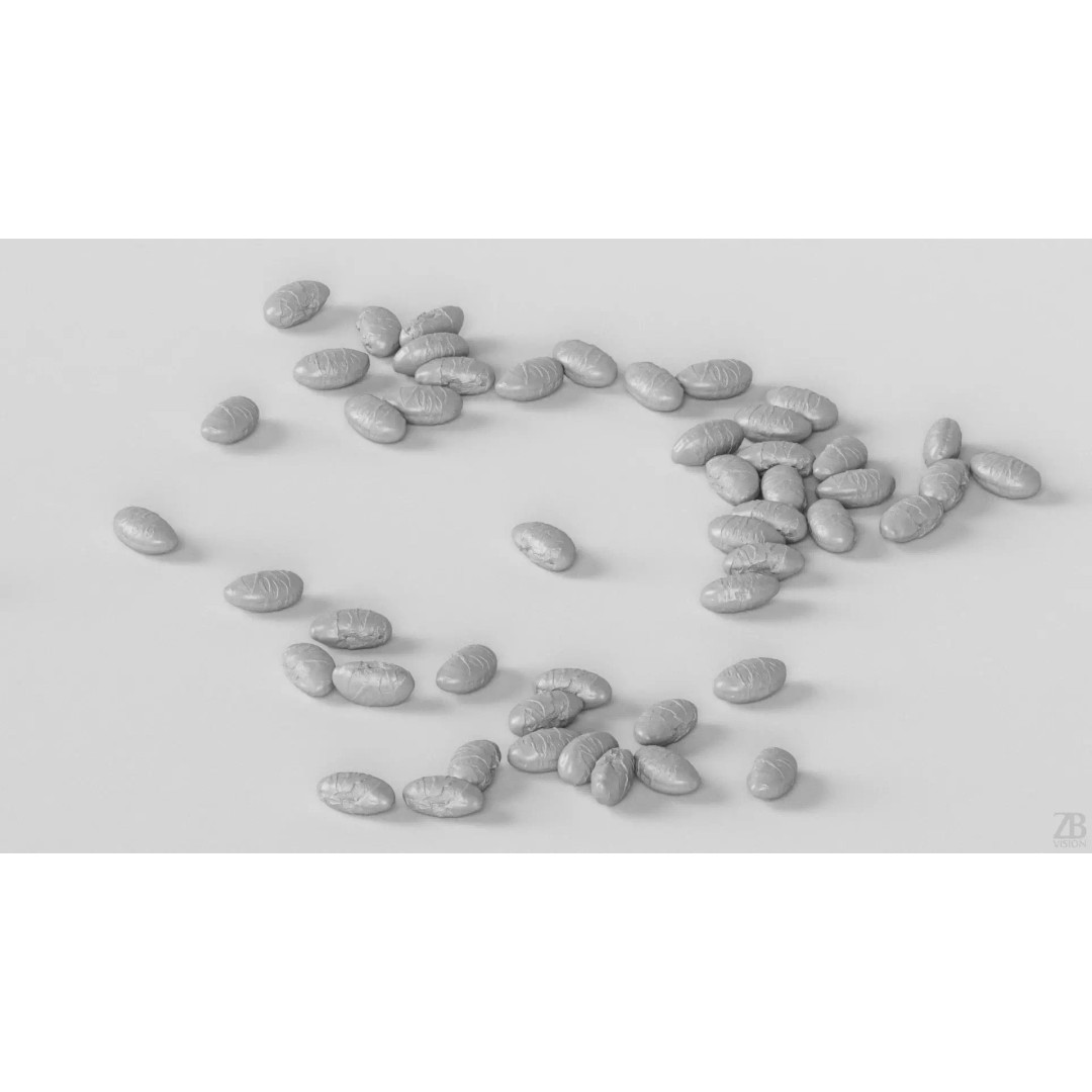 Edamame Bean 3D Model – Photorealistic Vegetable Asset, FBX - View 5