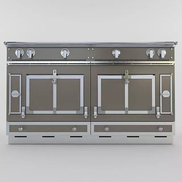 La Cornue Chateau 150 3D Model – High Poly Kitchen Range, FBX, OBJ - View 2