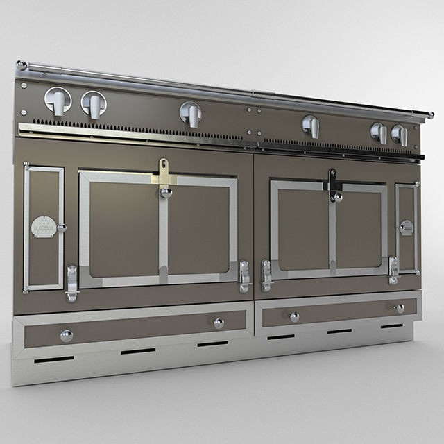 La Cornue Chateau 150 3D Model – High Poly Kitchen Range, FBX, OBJ - View 3