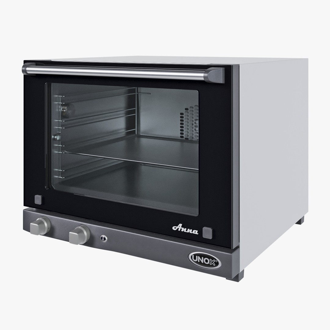 Unox XF 023 Anna Convection Oven 3D Model – PBR Textured FBX, OBJ, Blender