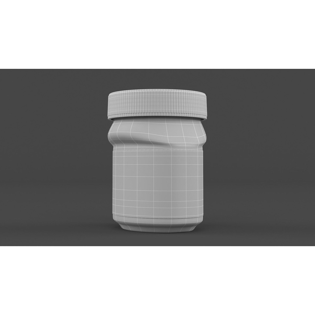 Nutella Hazelnut Spread 3D Model – High Poly PBR Asset, FBX - View 11