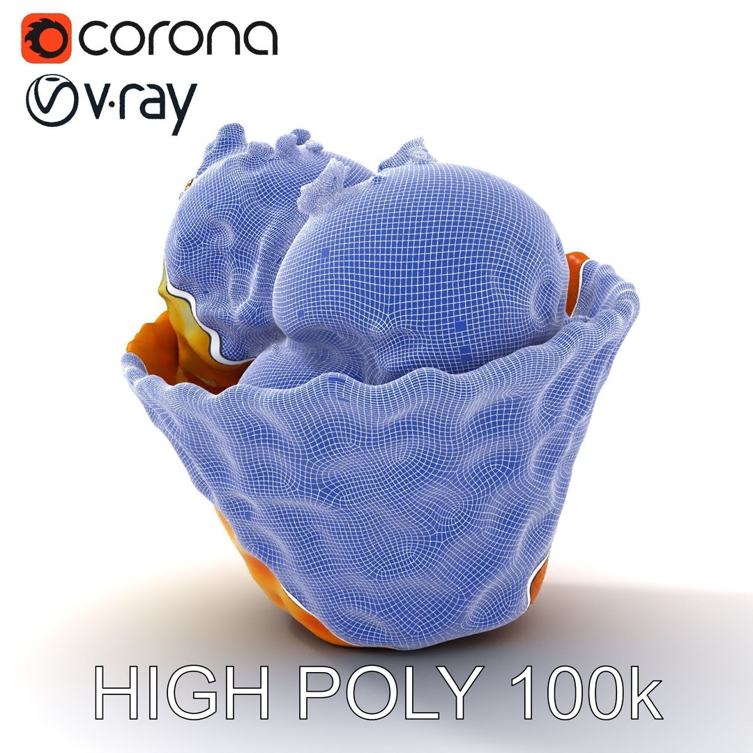 Ice Cream Waffle Cone 3D Model – Low Poly PBR Asset for Games - View 17