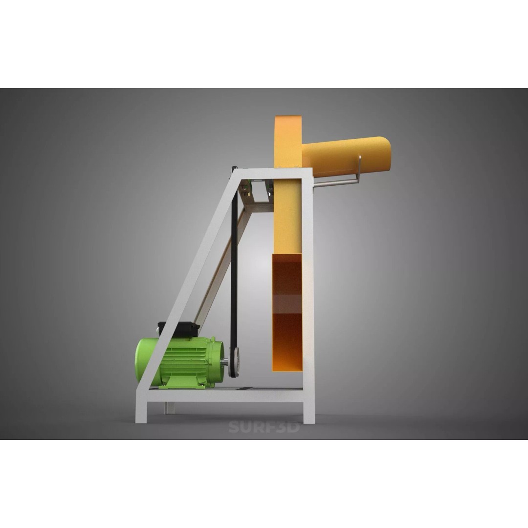 Fruit Vegetable Mill Slicer 3D Model – High-Quality Commercial Equipment - View 22