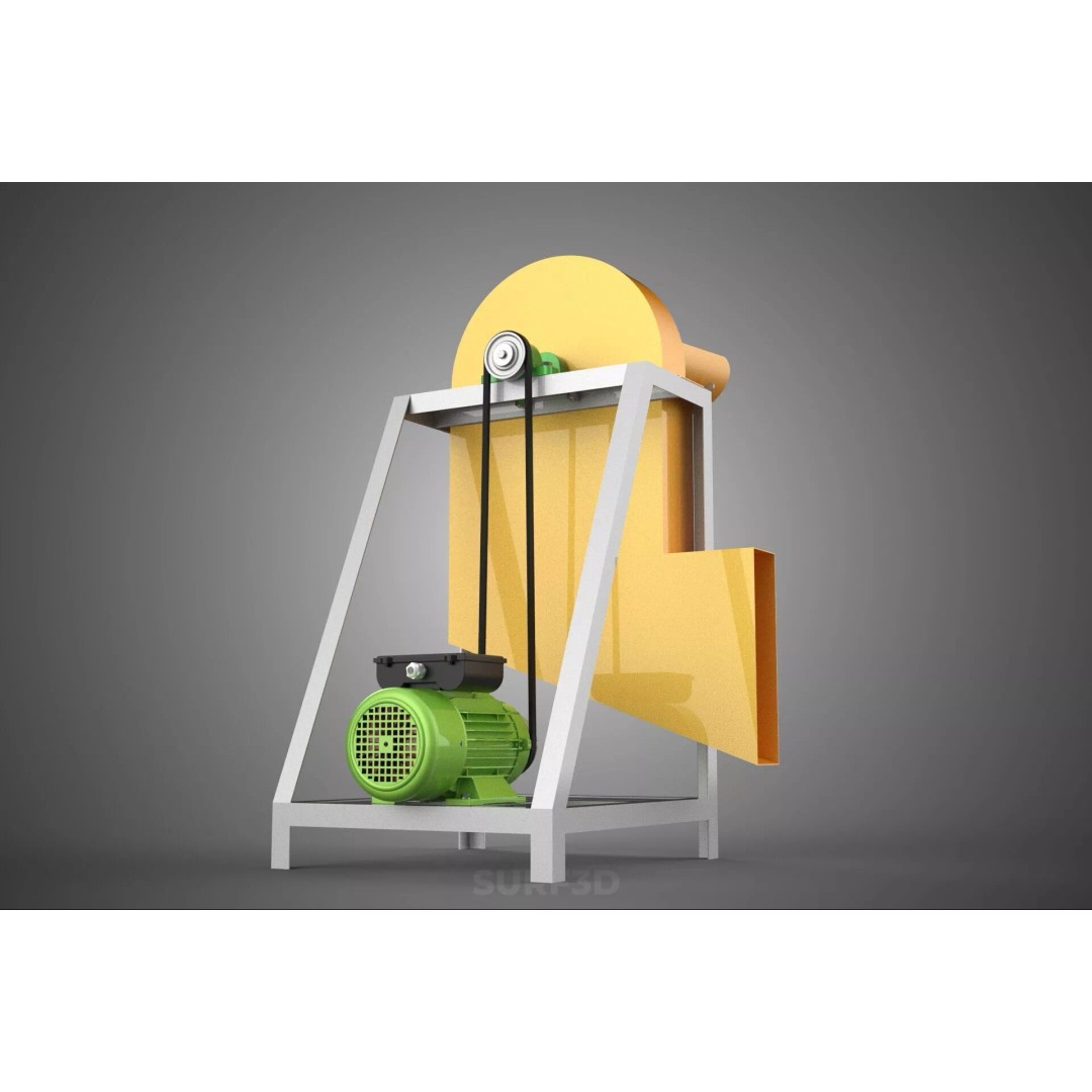 Fruit Vegetable Mill Slicer 3D Model – High-Quality Commercial Equipment - View 27
