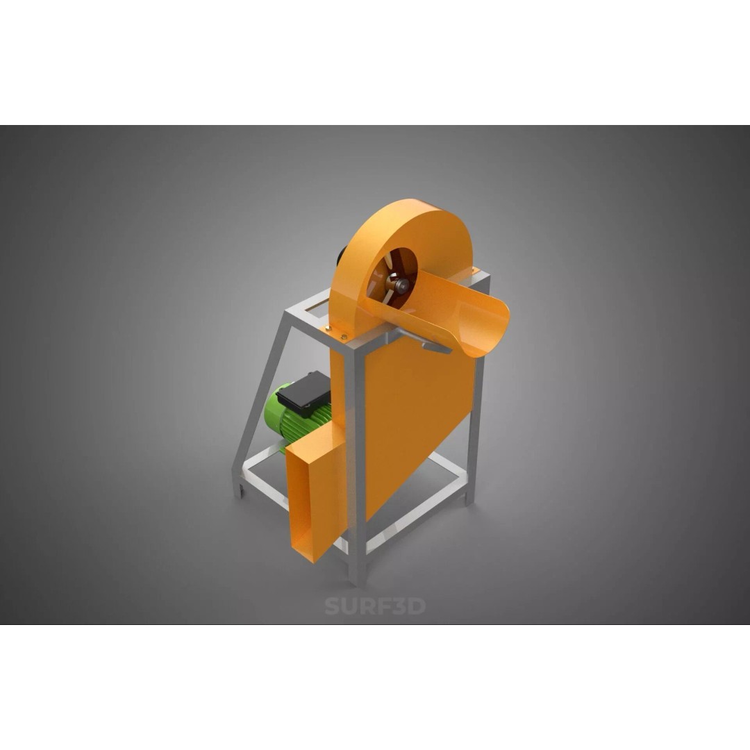 Fruit Vegetable Mill Slicer 3D Model – High-Quality Commercial Equipment - View 3