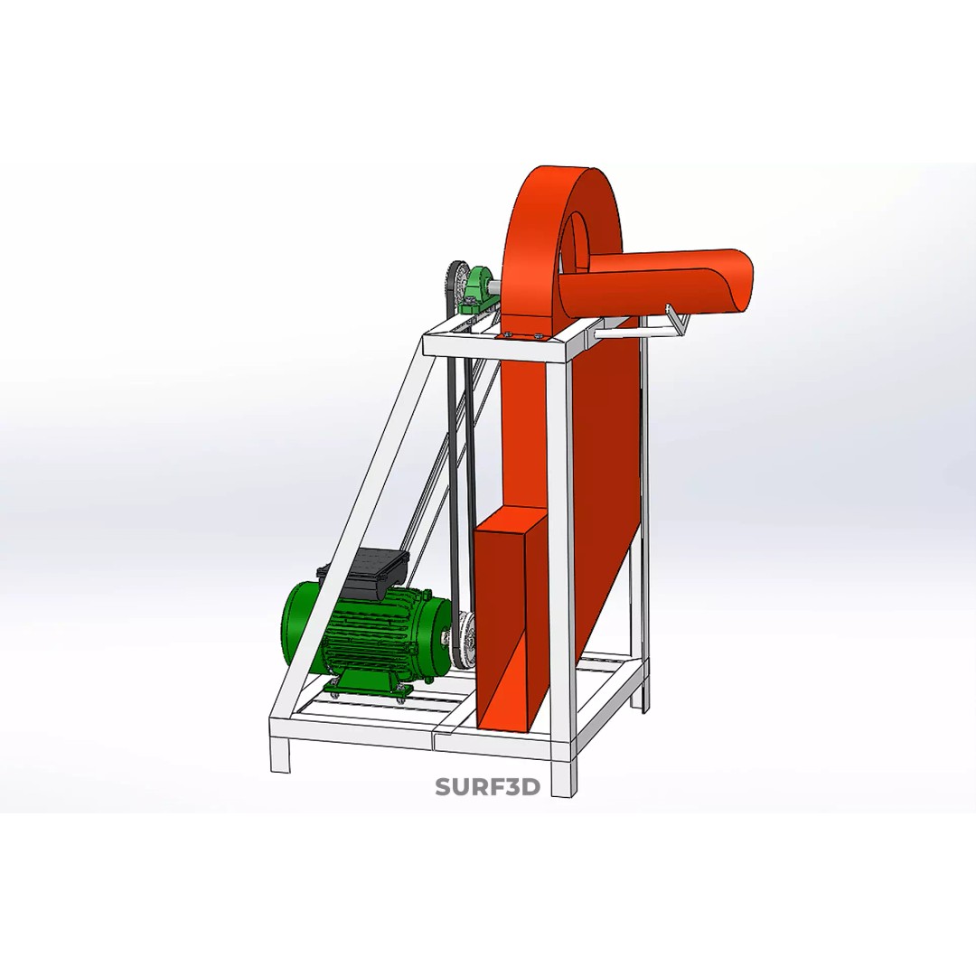 Fruit Vegetable Mill Slicer 3D Model – High-Quality Commercial Equipment - View 31