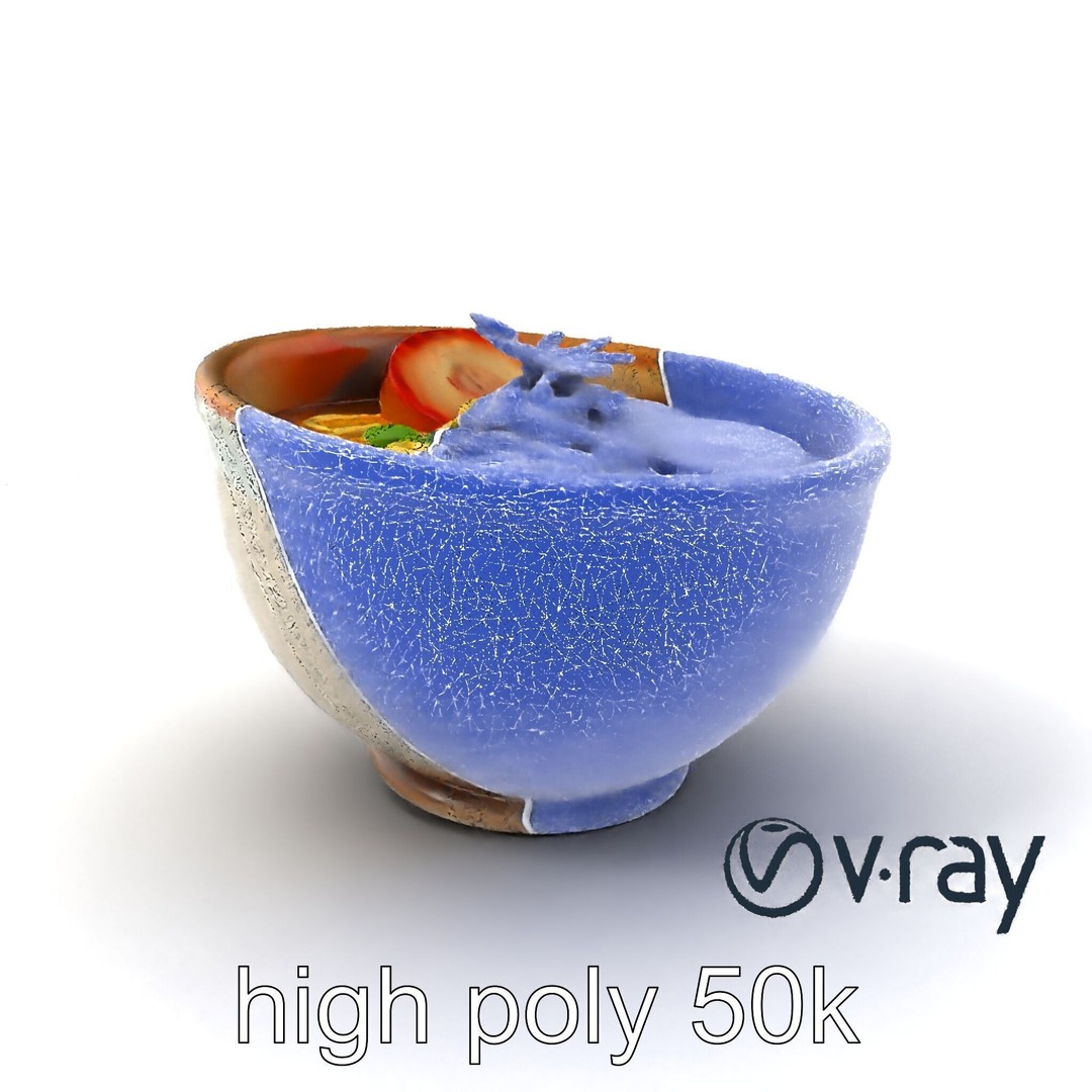 Traditional Ramen Bowl 3D Model – Low Poly Culinary Asset, FBX - View 11