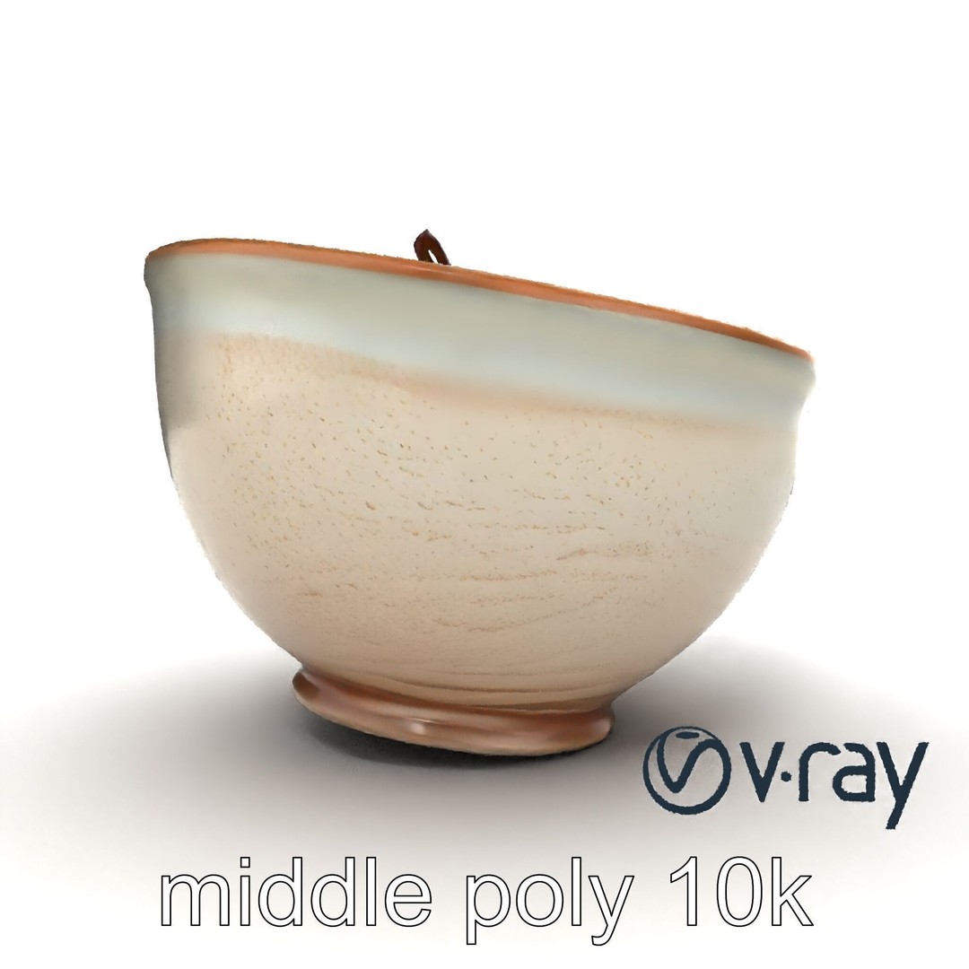 Traditional Ramen Bowl 3D Model – Low Poly Culinary Asset, FBX - View 17