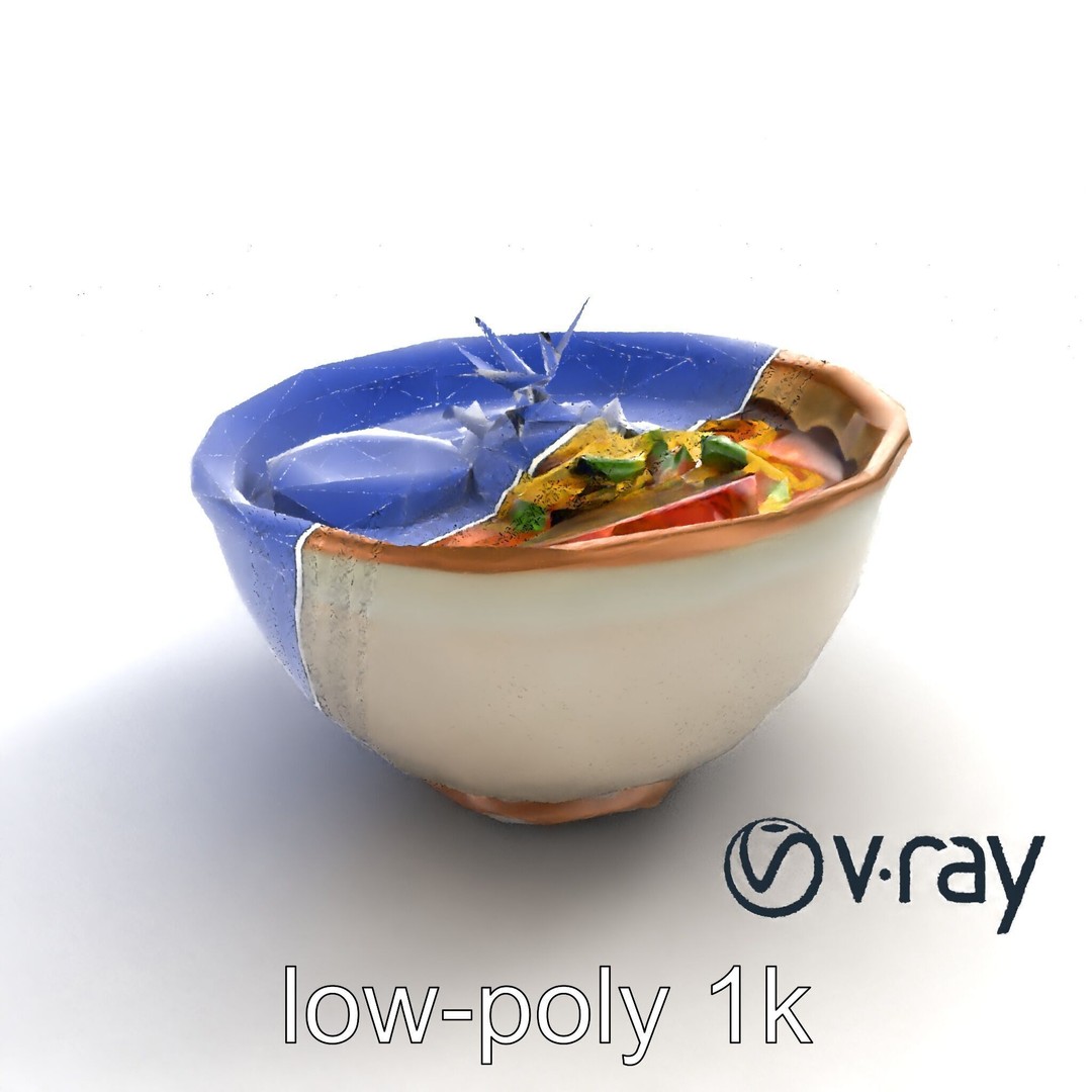 Traditional Ramen Bowl 3D Model – Low Poly Culinary Asset, FBX - View 18