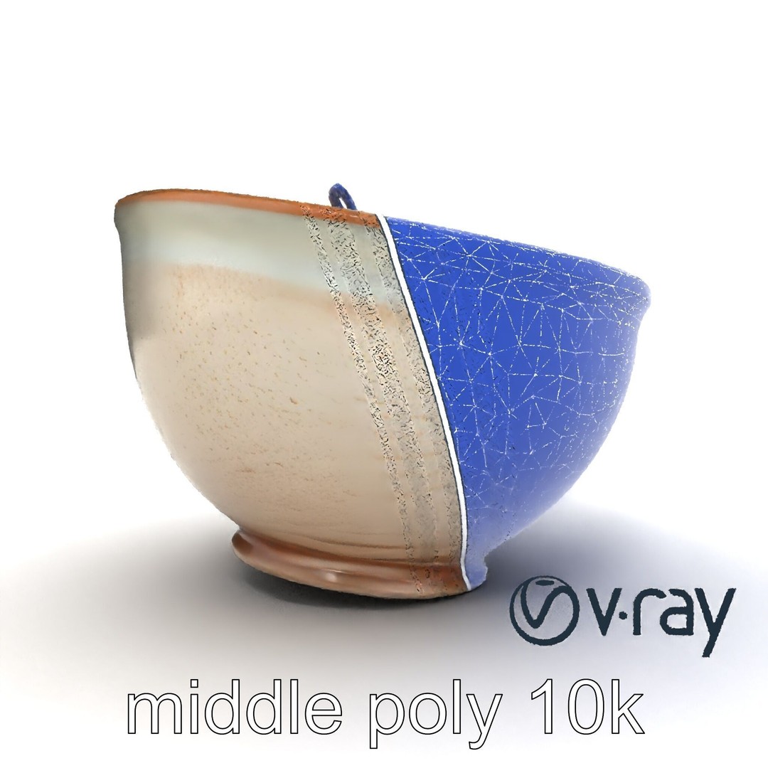 Traditional Ramen Bowl 3D Model – Low Poly Culinary Asset, FBX - View 19