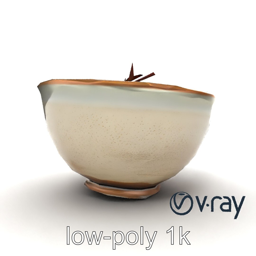 Traditional Ramen Bowl 3D Model – Low Poly Culinary Asset, FBX - View 29