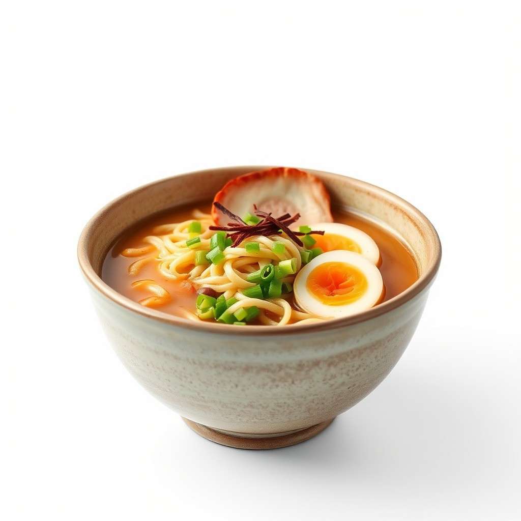 Traditional Ramen Bowl 3D Model – Low Poly Culinary Asset, FBX - View 5