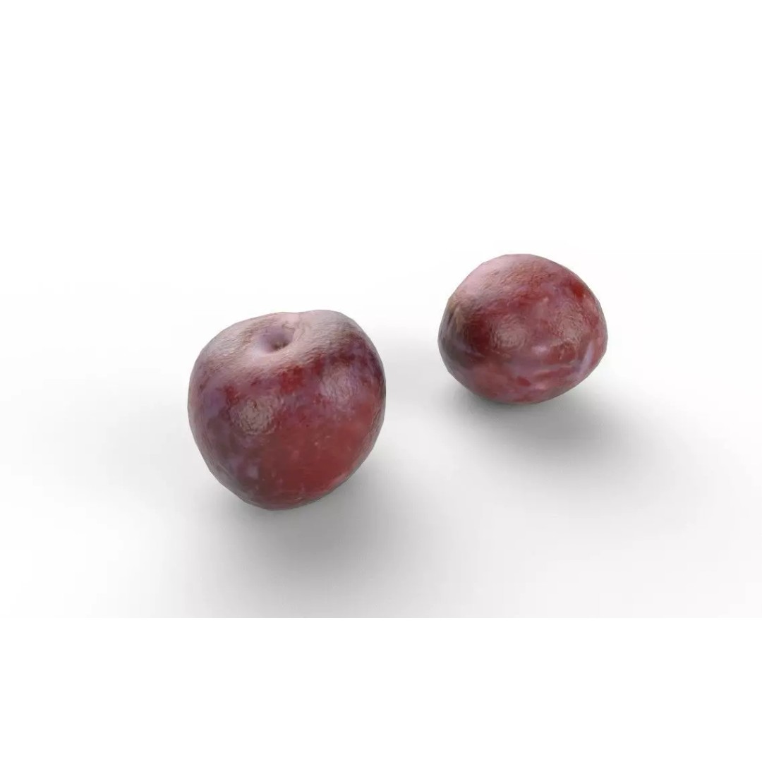 Plum M05 3D Model – Low Poly Game Asset, FBX, PBR Textures - View 2