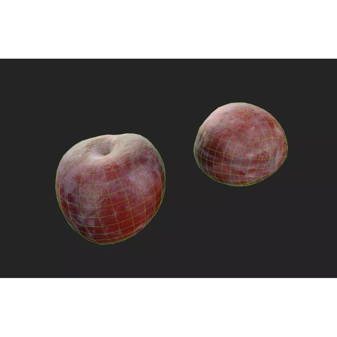Plum M05 3D Model – Low Poly Game Asset, FBX, PBR Textures - View 3