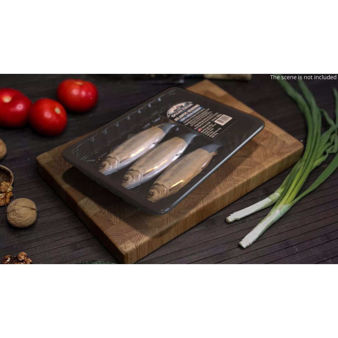 Atlantic Herring Whole Fish 3D Model – High Quality PBR Textured Asset - View 4