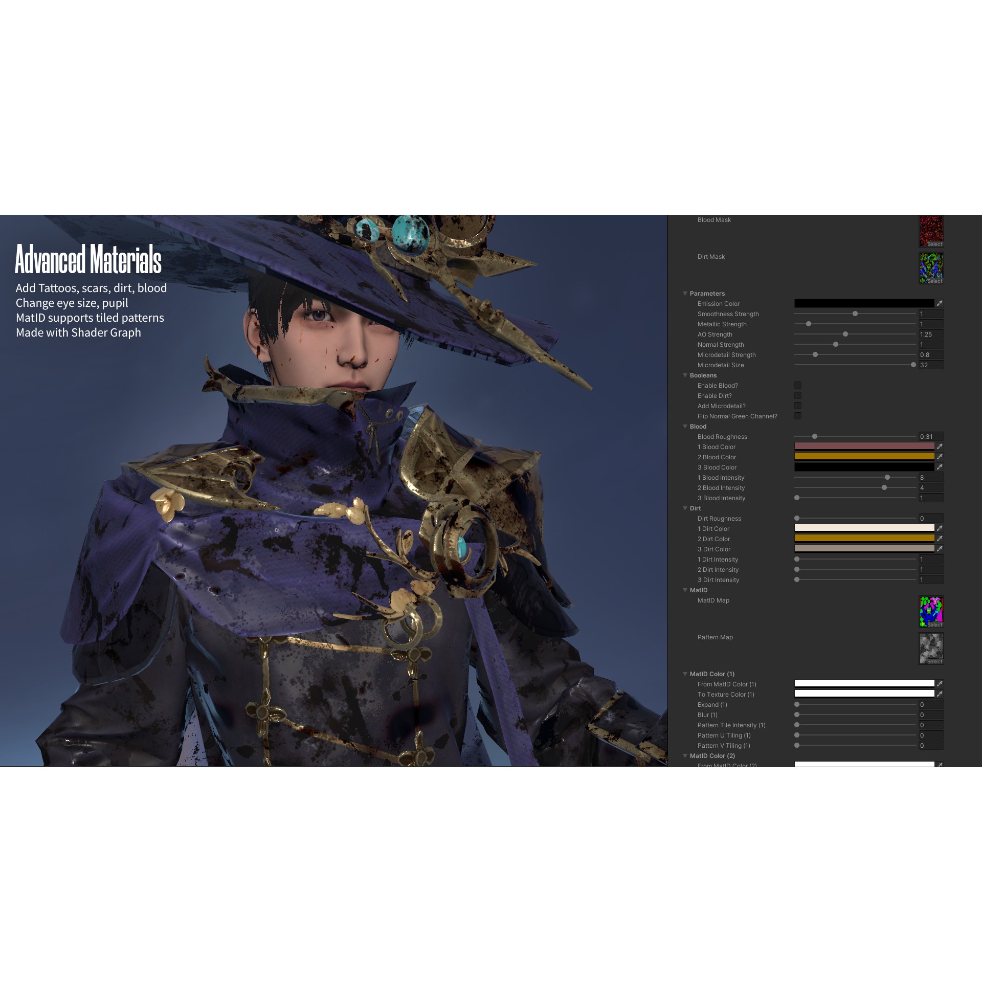 MMORPG Champion Mages - Low-Poly Game-Ready 3D Model - View 25