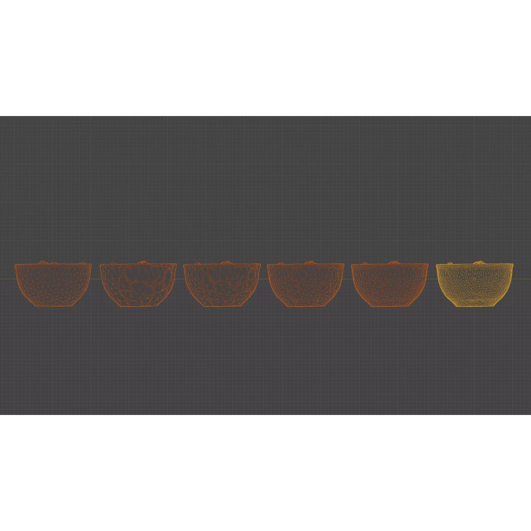 Clay Bowl 3D Model – Photorealistic Low Poly Scan, Blender