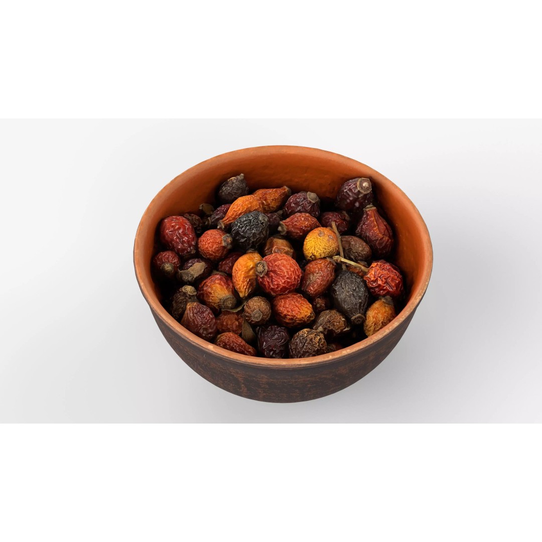 Clay Bowl 3D Model – Photorealistic Low Poly Scan, Blender - View 10