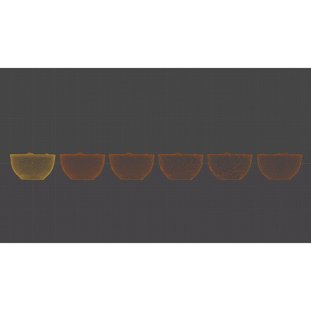 Clay Bowl 3D Model – Photorealistic Low Poly Scan, Blender - View 16