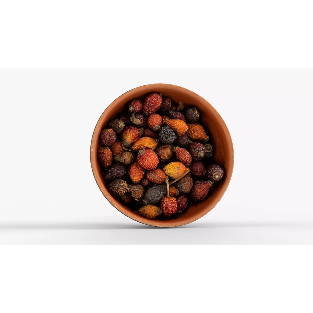 Clay Bowl 3D Model – Photorealistic Low Poly Scan, Blender - View 3