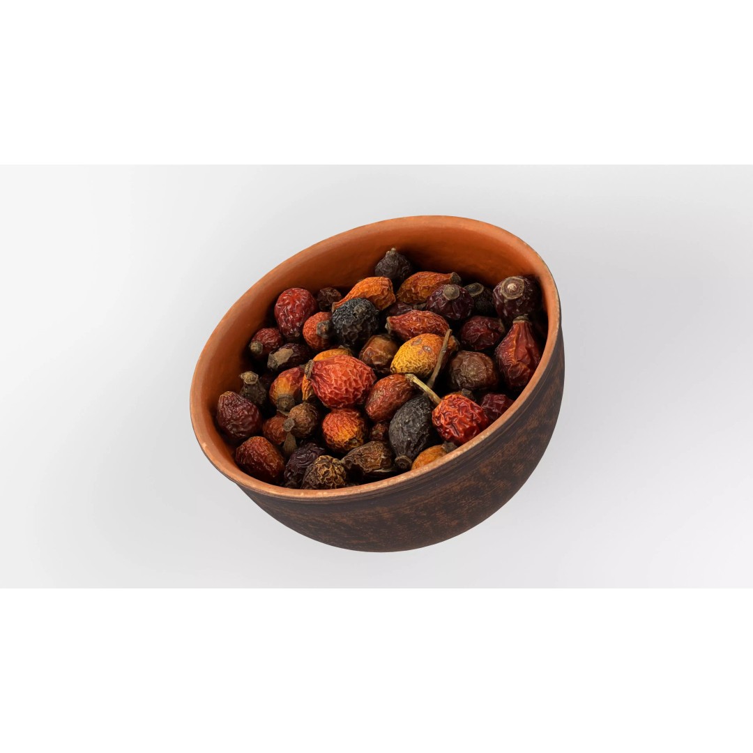 Clay Bowl 3D Model – Photorealistic Low Poly Scan, Blender - View 6