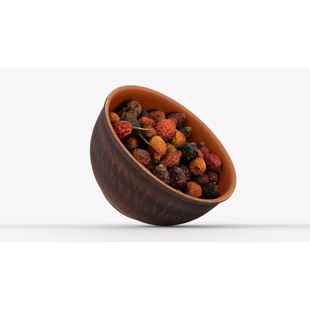 Clay Bowl 3D Model – Photorealistic Low Poly Scan, Blender - View 9