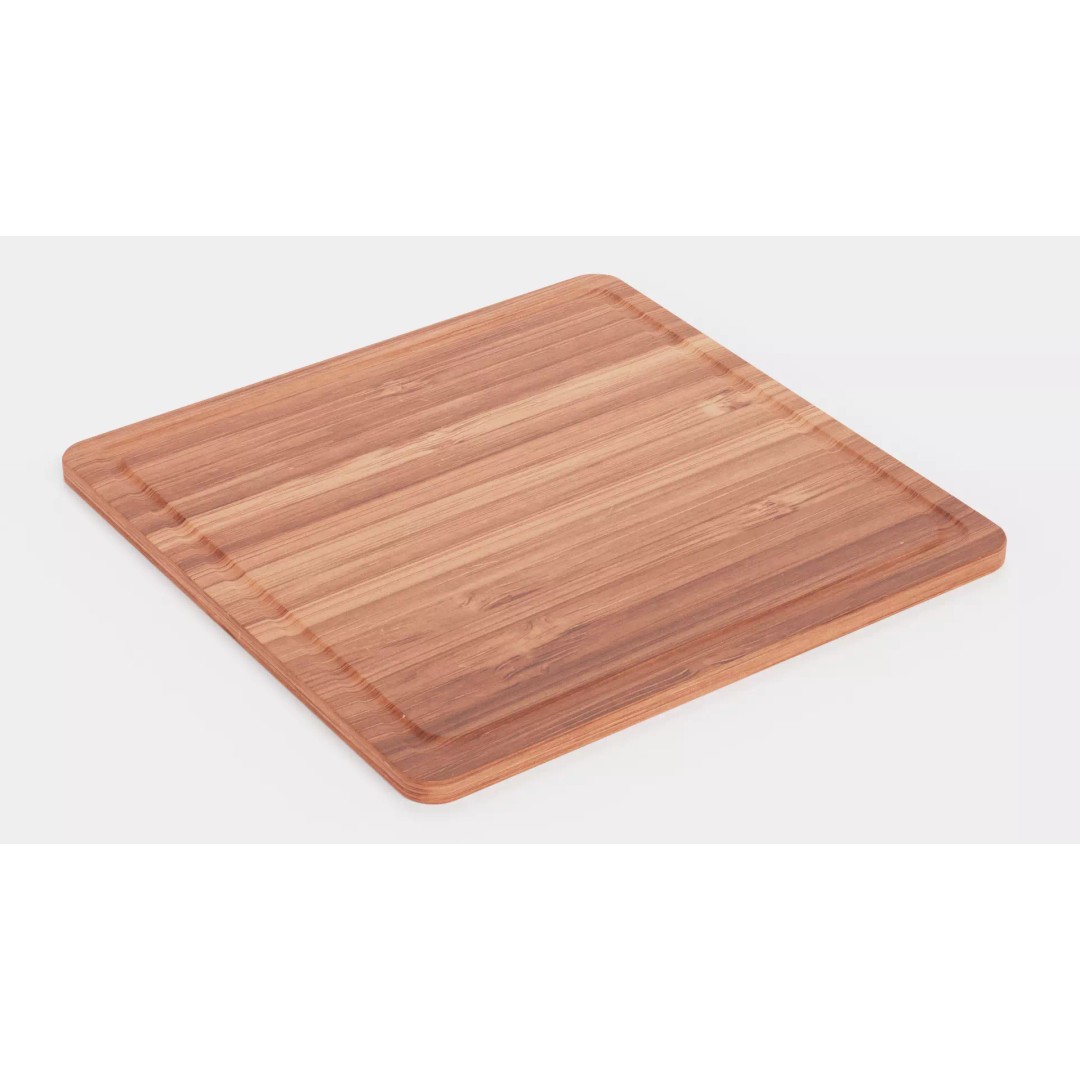 Bamboo Cooking Boards 3D Model – Low Poly Kitchenware Set, FBX - View 11