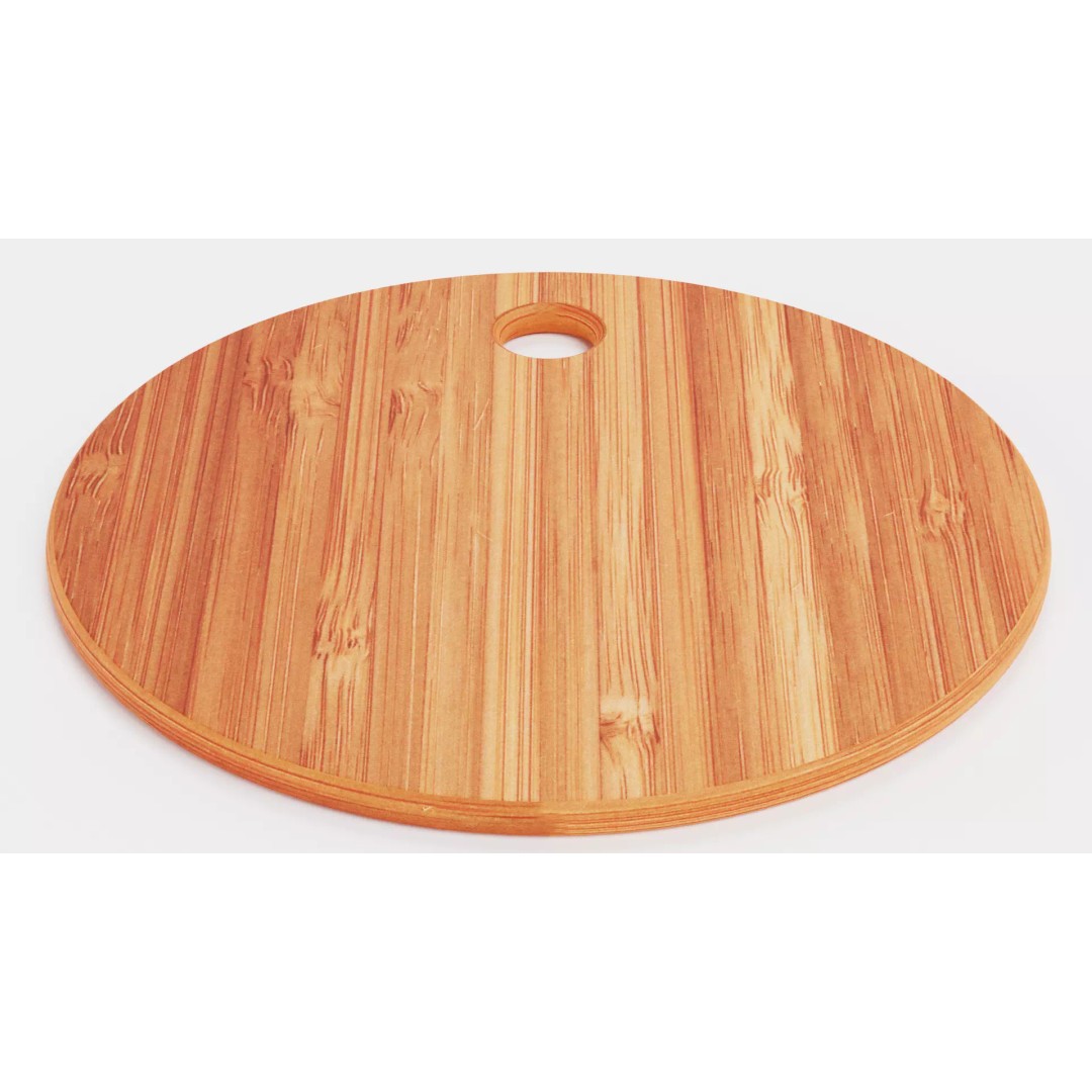 Bamboo Cooking Boards 3D Model – Low Poly Kitchenware Set, FBX - View 13