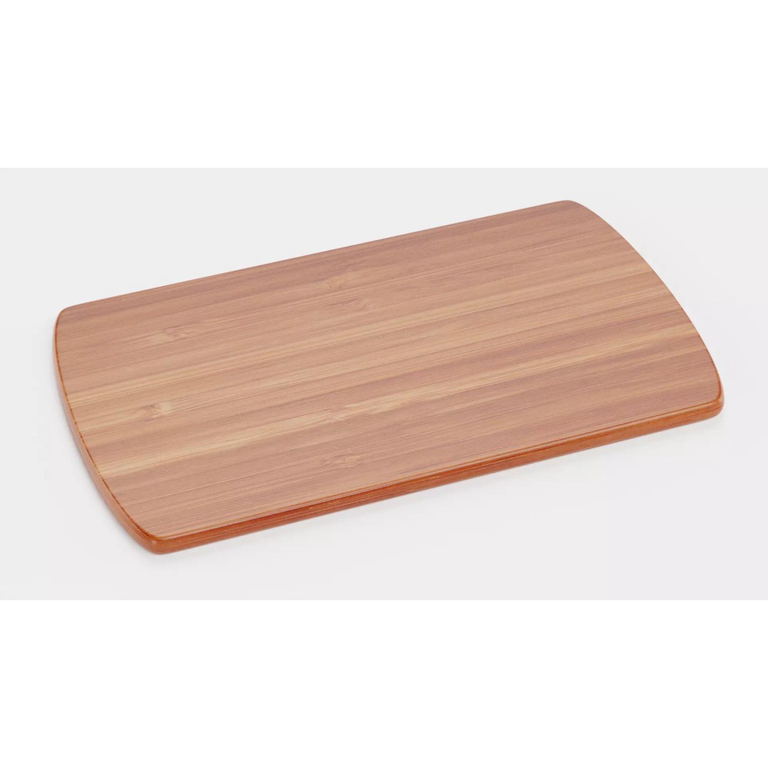 Bamboo Cooking Boards 3D Model – Low Poly Kitchenware Set, FBX - View 8