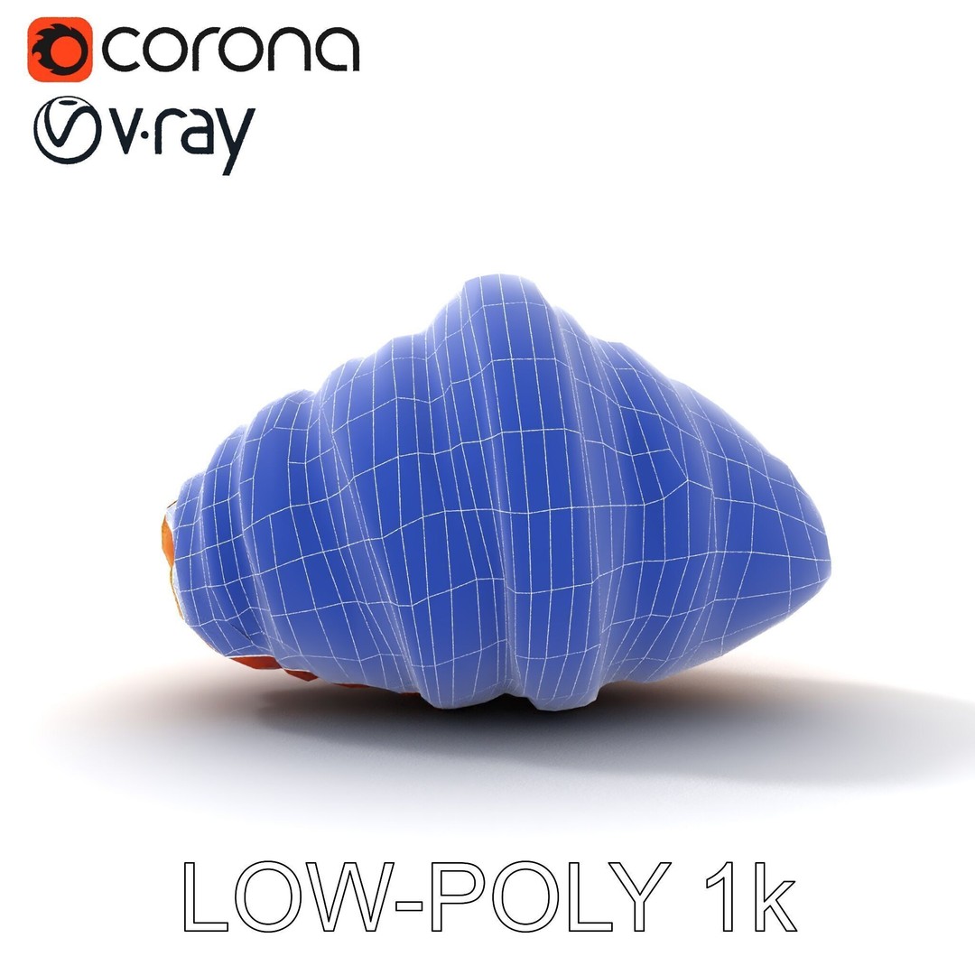 Realistic Croissant 3D Model – Low Poly PBR Asset, FBX - View 22