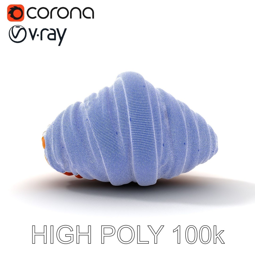 Realistic Croissant 3D Model – Low Poly PBR Asset, FBX - View 23