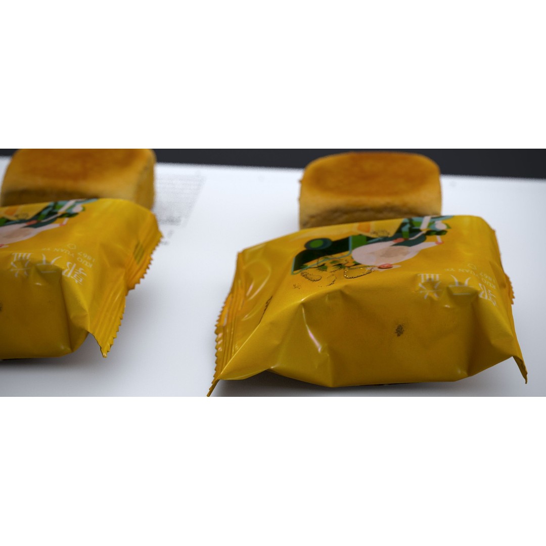 Pineapple Moon Cake 3D Model – Realistic Food Asset, FBX & OBJ - View 9