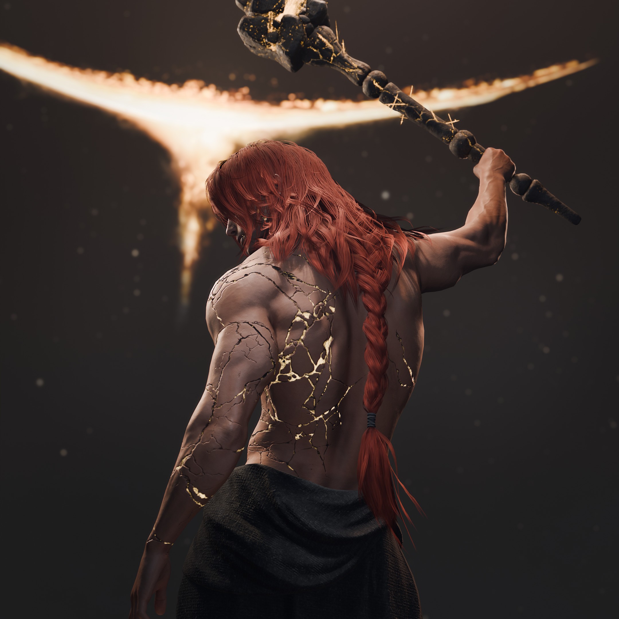 Radagon of the Golden Order - Low-Poly Game-Ready 3D Model - View 3