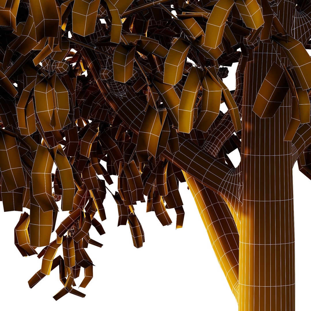 Prunus Pseudocerasus Fruit Tree 3D Model – High Poly PBR Asset, FBX & OBJ