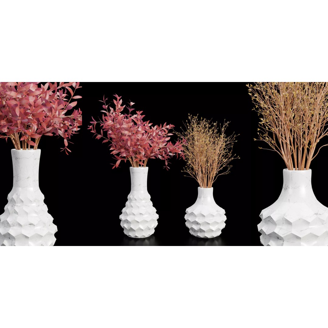 Decorative Plants 3D Model – Realistic Indoor & Outdoor Decor, Blender - View 2