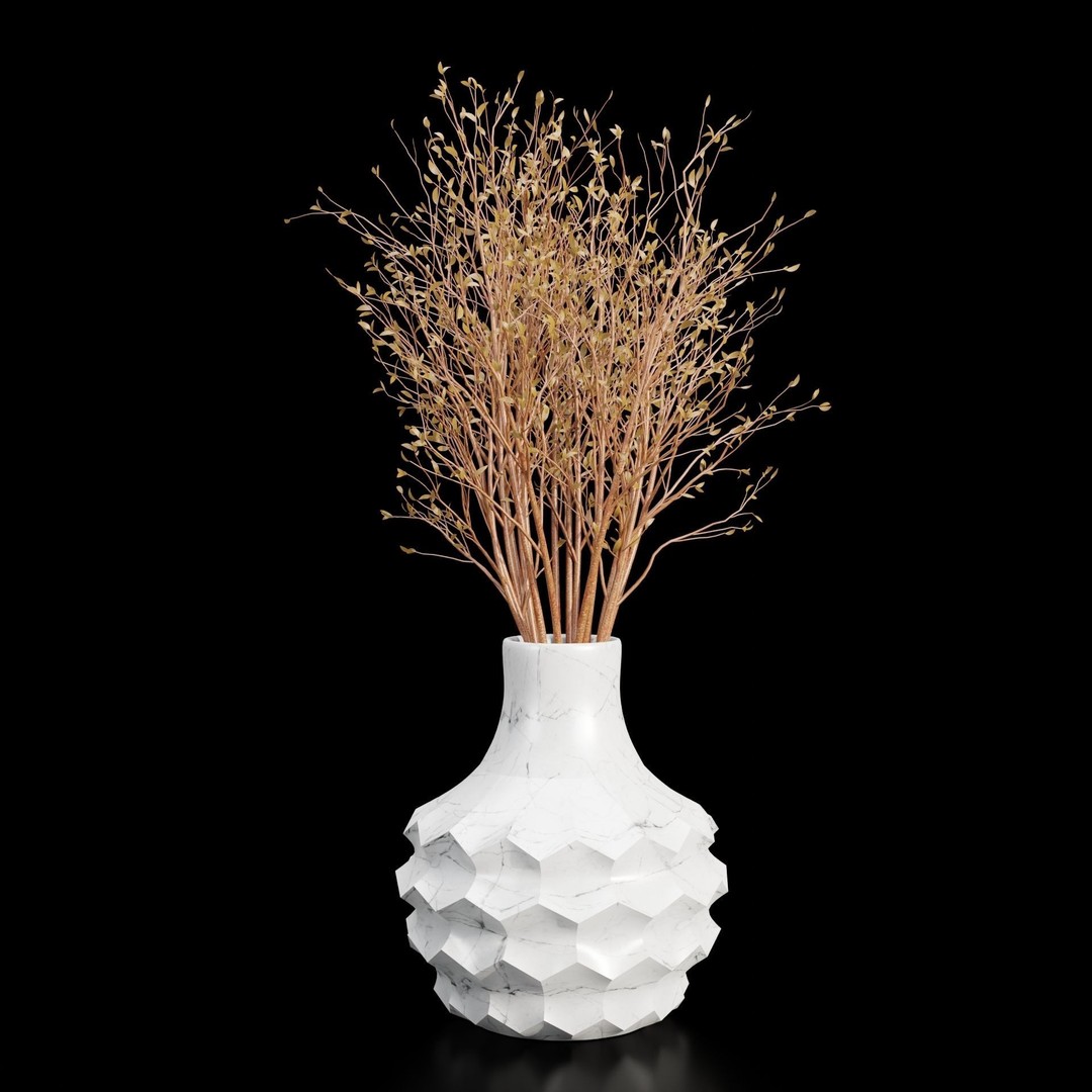 Decorative Plants 3D Model – Realistic Indoor & Outdoor Decor, Blender - View 4
