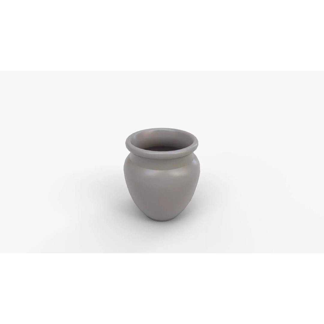 Azina Outdoor Planter 3D Model – High-Quality PBR Asset for Interior Use - View 11