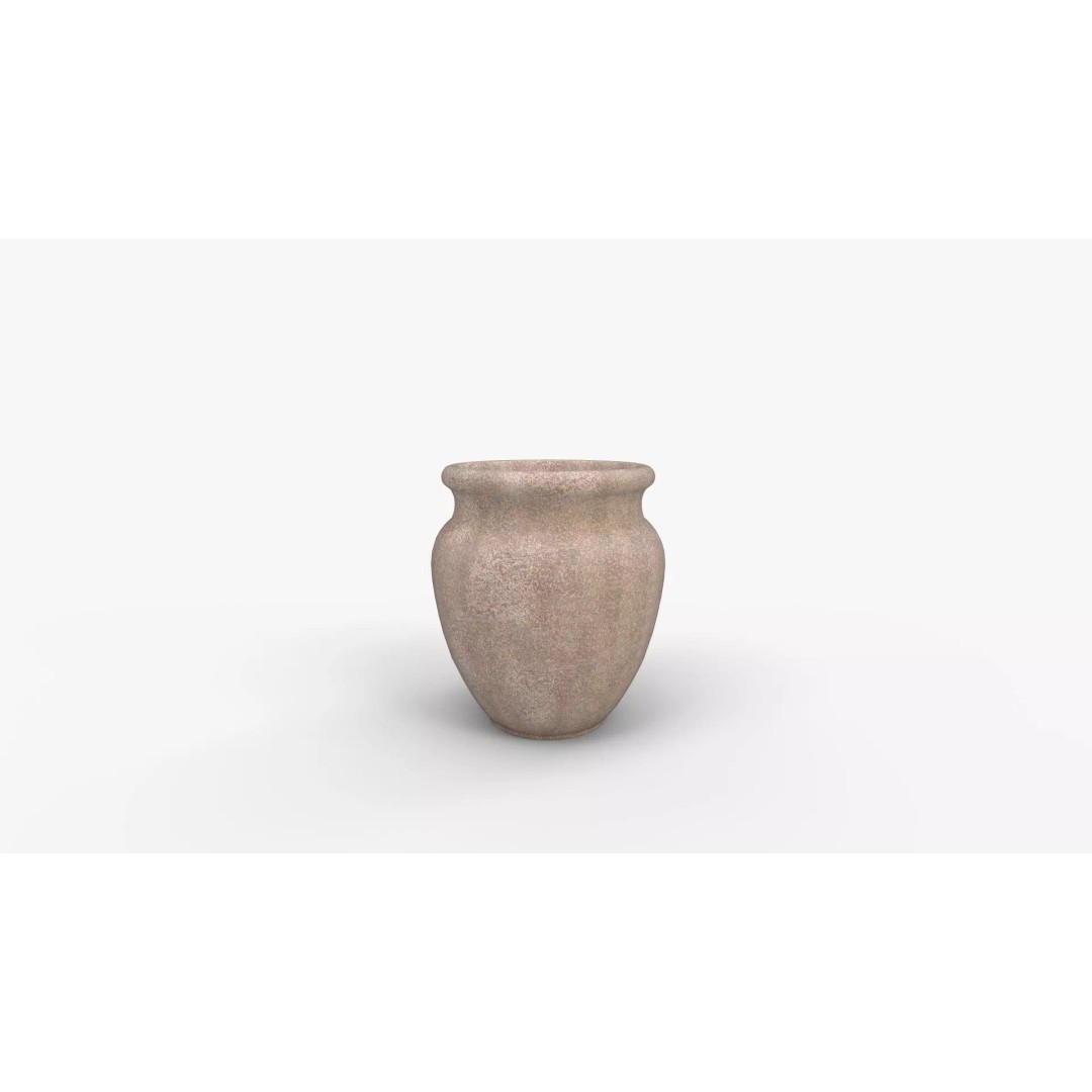 Azina Outdoor Planter 3D Model – High-Quality PBR Asset for Interior Use - View 5