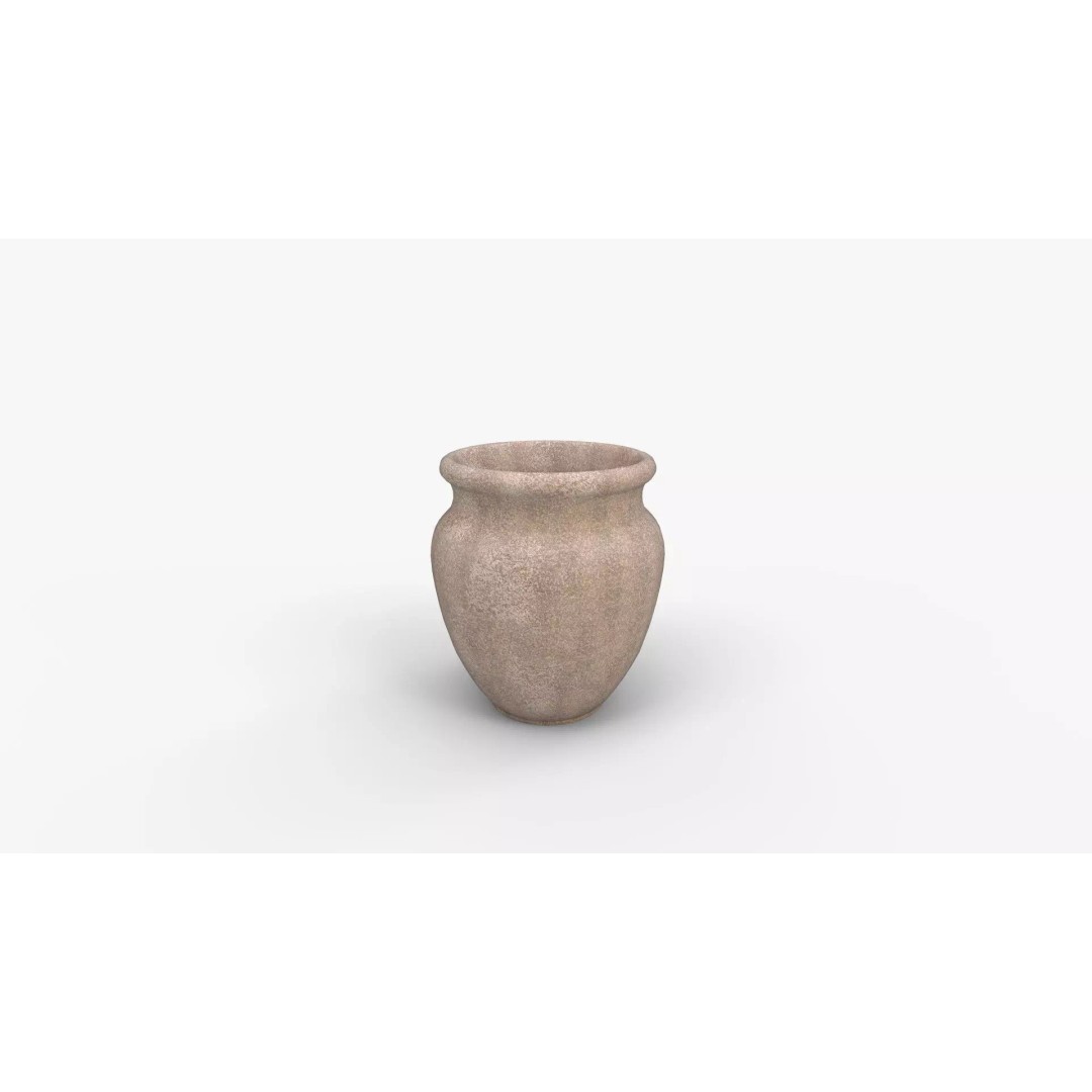 Azina Outdoor Planter 3D Model – High-Quality PBR Asset for Interior Use - View 6