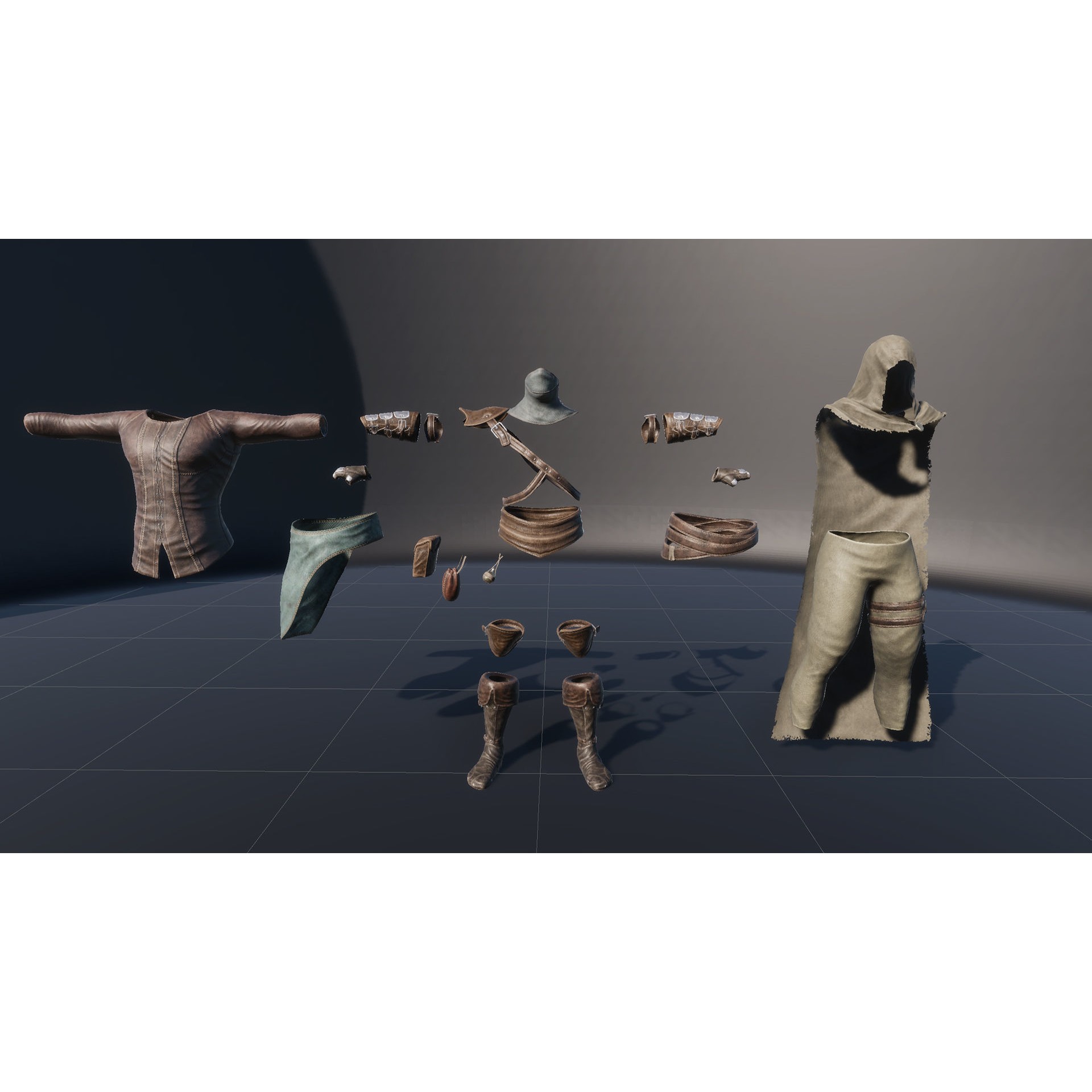 Assassin - Low-Poly Game-Ready 3D Model