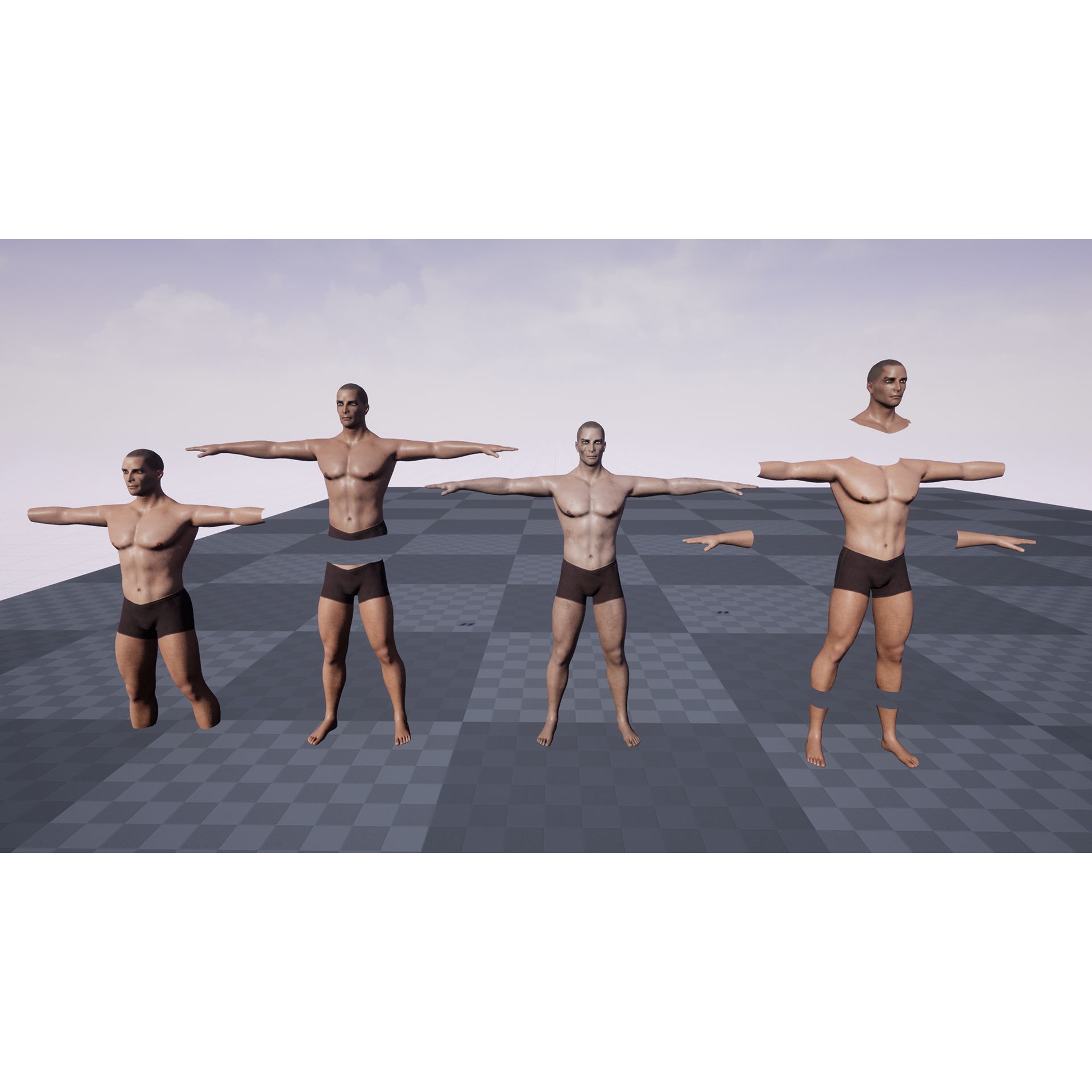 Assassin - Low-Poly Game-Ready 3D Model - View 18
