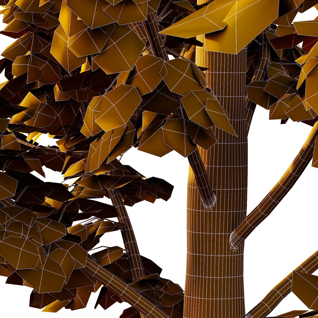 Acer Pseudoplatanus Tree 04 3D Model – Realistic PBR Asset, FBX & OBJ